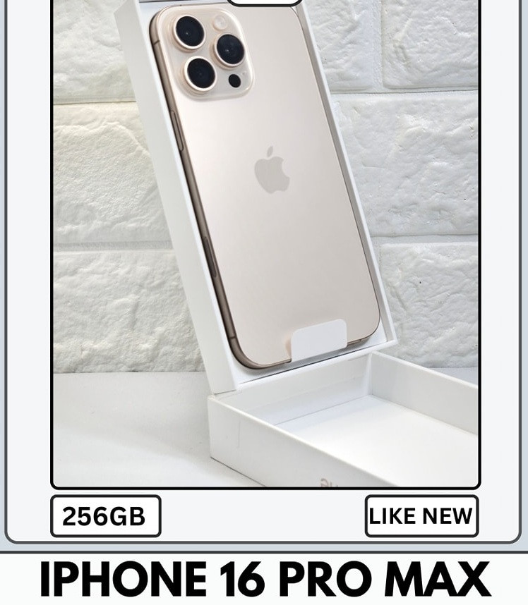 IPHONE 16 PRO MAX 256GB